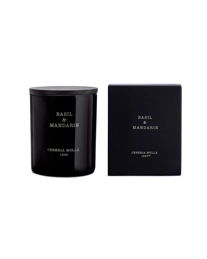 "Basil & Mandarin" Scented candle