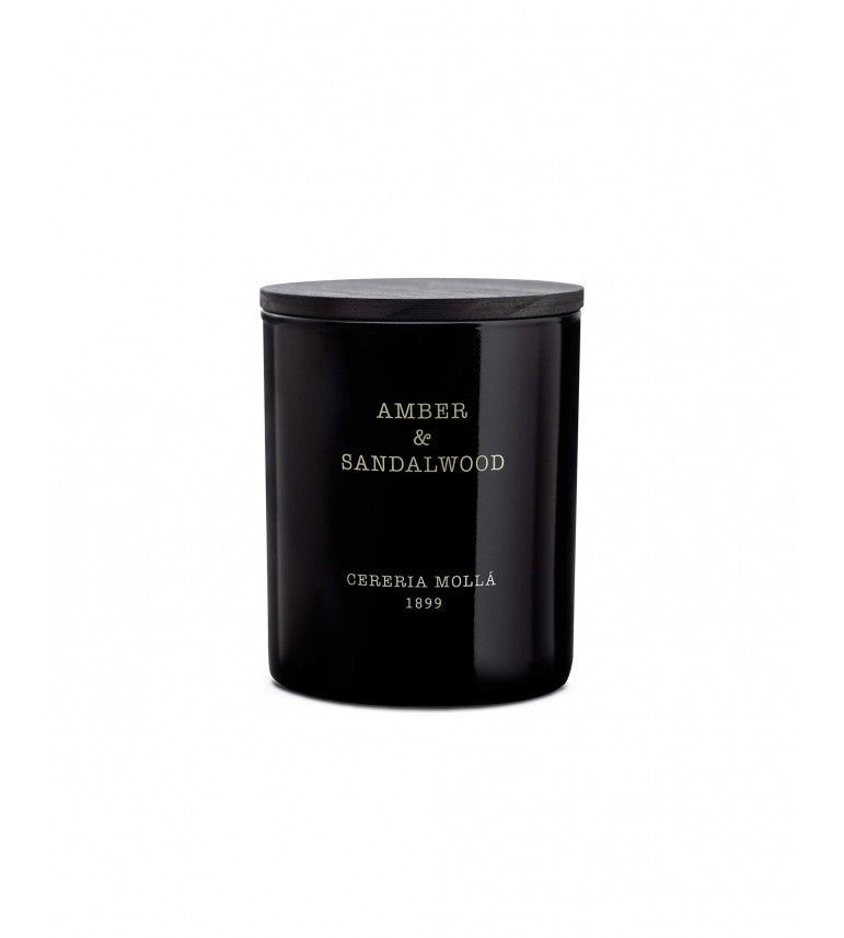 "Amber & Sandalwood" Scented candle
