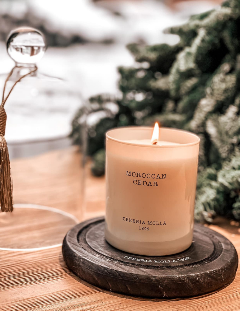 "Moroccan Cedar" Scented candle