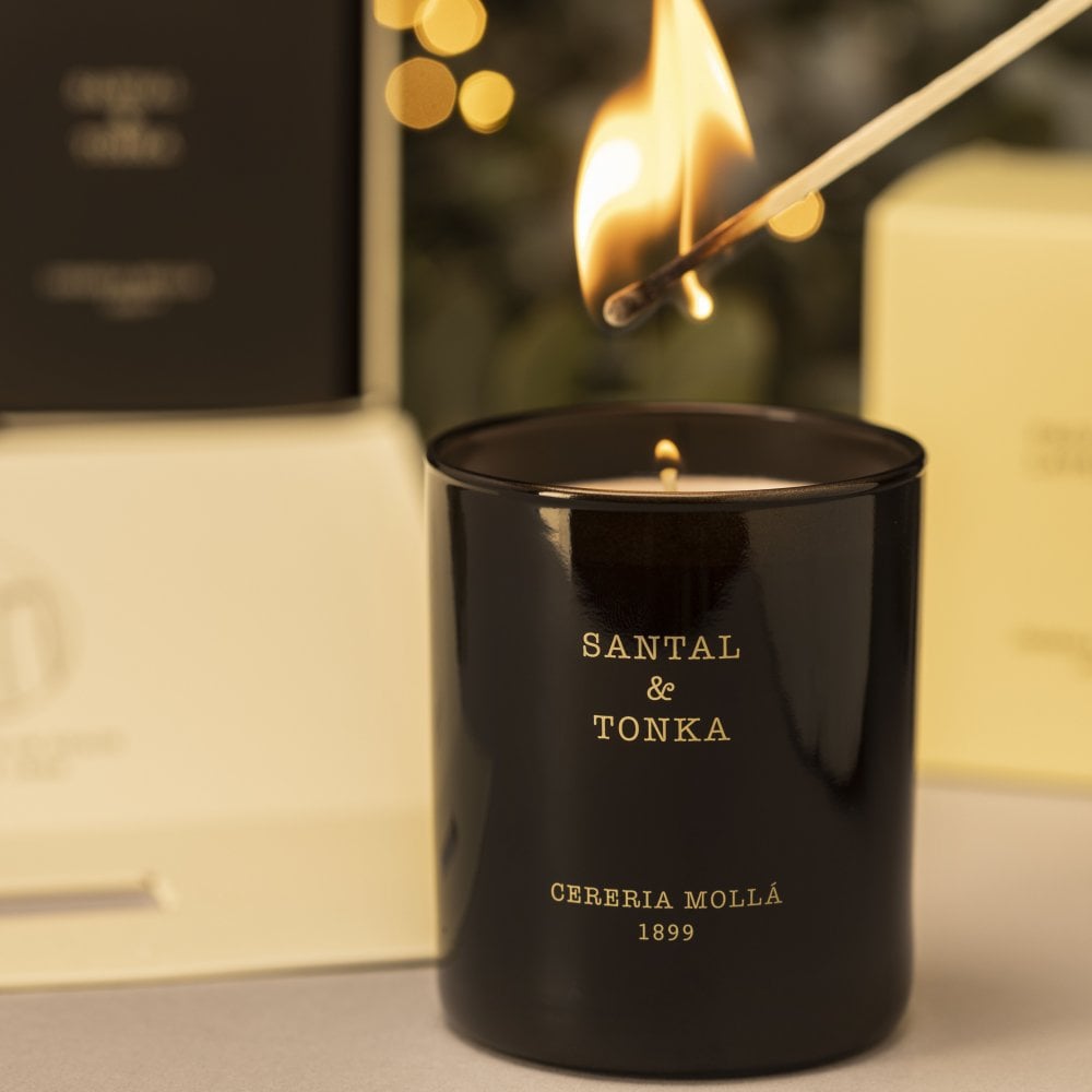"Santal & Tonka" Scented candle