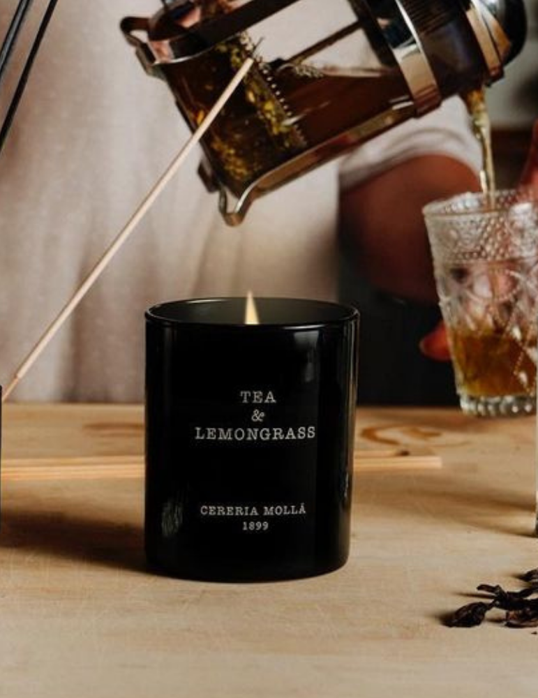 "Tea & Lemongrass" Scented candle