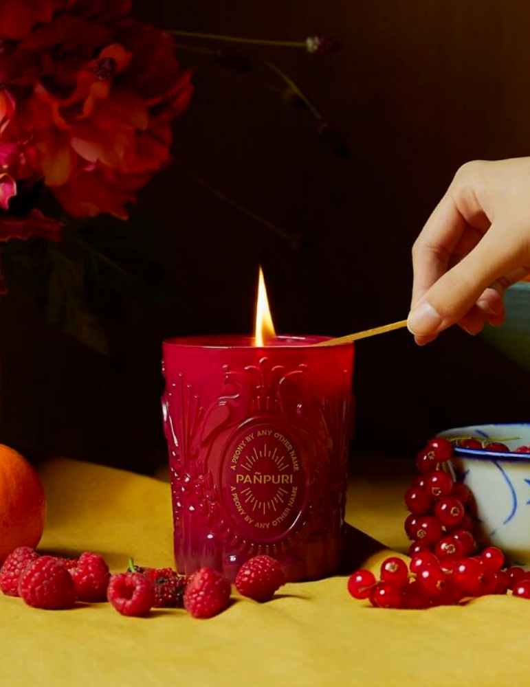 Red moon Scented Candle