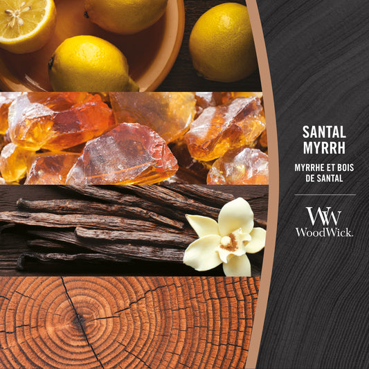 "Santal Myrrh" Scented candle