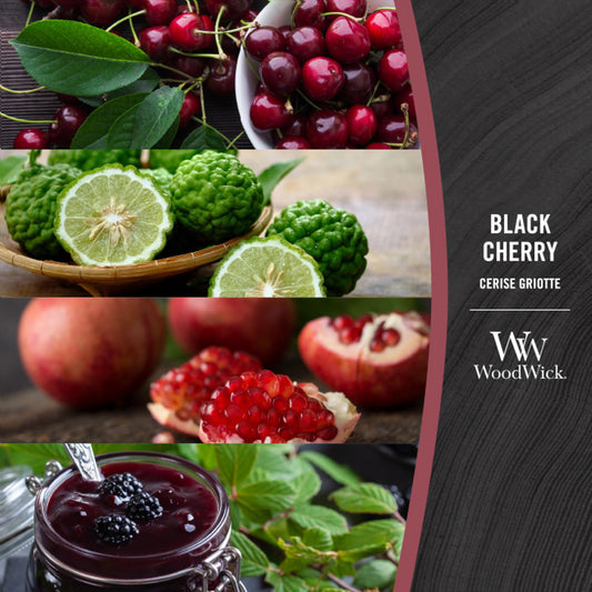 "Black Cherry" Scented candle