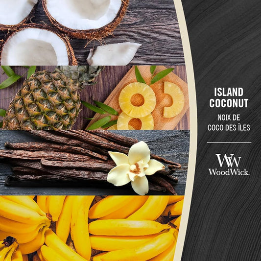 "Island Coconut" Scented candle