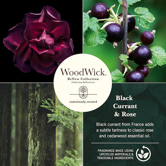 "Black Currant & Rose" Scented candle