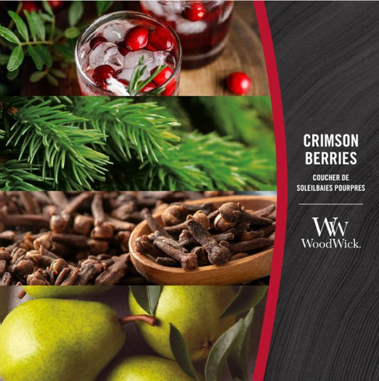 "Crimson Berries" Scented candle