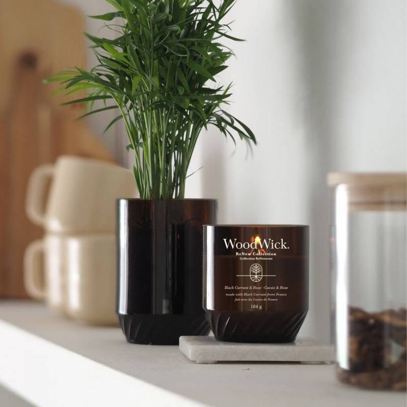 "Black Currant & Rose" Scented candle