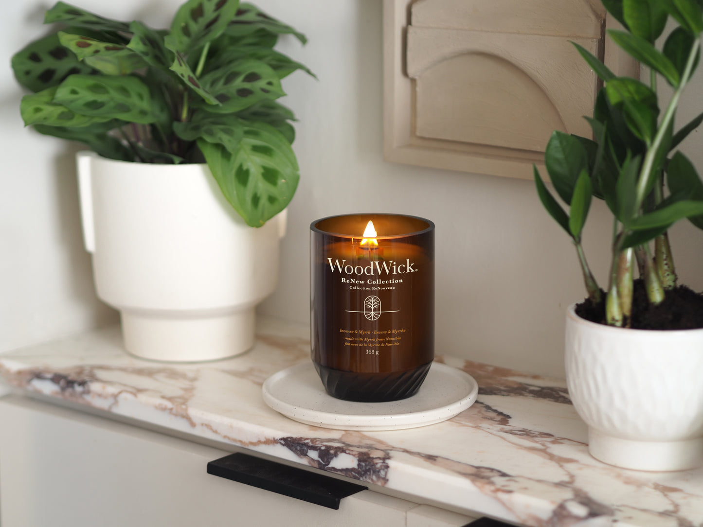 "Incense & Myrrh" Scented candle