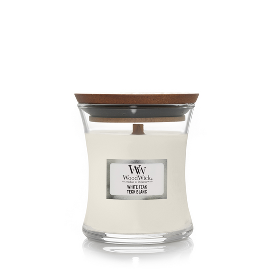 "White Teak" Scented candle